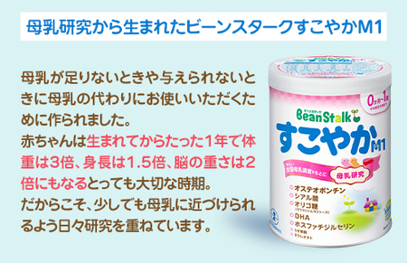 粉ミルク　ビーンスターク　すこやかM1(小缶×12缶入)1ケース/乳幼児用