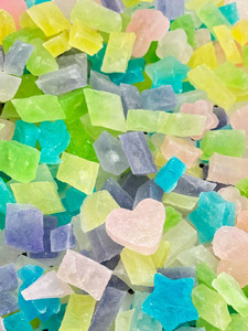 琥珀糖（80g×4袋セット）|和菓子 寒天 お年賀 手土産 プレゼント 支援