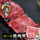 【ふるさと納税】阿波牛A4・A5等級ロース焼肉300g【配送不可地域：離島】【1209457】