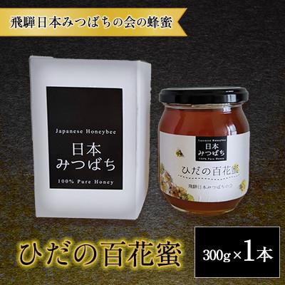 ふるさと納税 飛騨市 飛騨 日本みつばちの会の蜂蜜 <ひだの百花蜜>  300g 1本