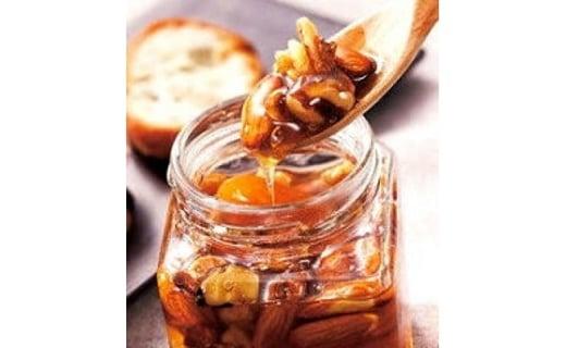 013-18　牧之原産ハニーボーイのナッツのはちみつ漬けとハニーセット 無添加 ふじのくに新商品セレクション Honeyboy  金賞 ミックスナッツ 6月 ハチミツ