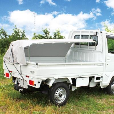 ふるさと納税 みよし市 軽トラ用楽らく幌シート「ラクホロ」(遮熱シート) |  | 01