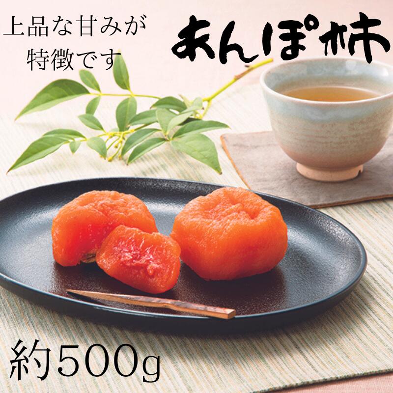 【ふるさと納税】 紀州かつらぎ山のあんぽ柿　化粧箱入　約500g　※2026年1月中旬頃から順次発送予定※着日指定不可