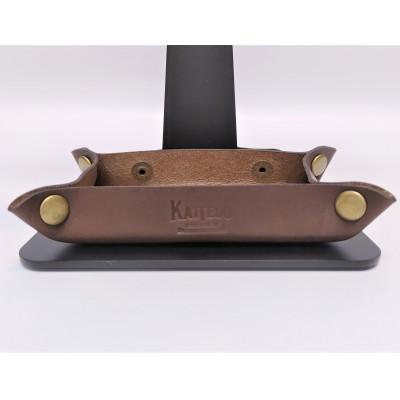 ふるさと納税 八潮市 マスクツリーmini黒・革トレイセット　1個 |  | 02