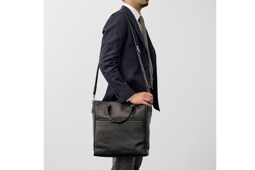 SOMES トートバッグ キャバレッティ （ブラック） CI-01 [ソメスサドル 北海道 砂川市 12260563] _イメージ2