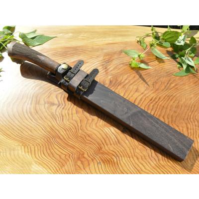 ふるさと納税 南国市 【フロンティア剣鉈 両刃 270】土佐オリジナル白鋼/チェッカー柄 |  | 02