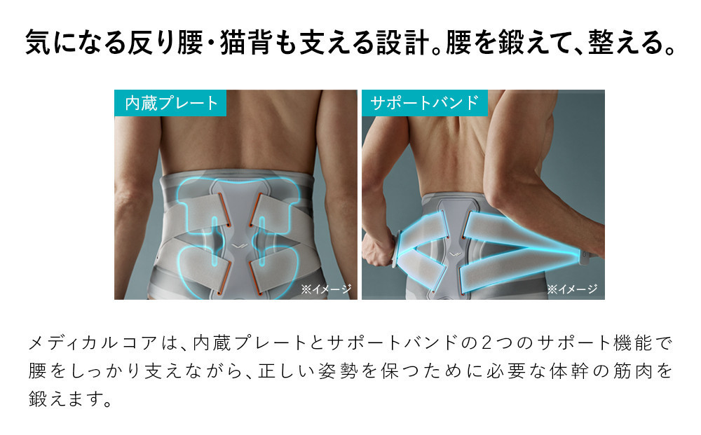 ＼限定寄附額／ SIXPAD Medical Core【Mサイズ】＋ SIXPAD Leg Belt 2【M-Lサイズ】セット| 新生活 シックスパッド メディカルコア レッグベルト2 EMS トレー