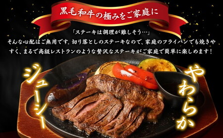ロースステーキ 100g×5枚 ステーキ 切り落とし