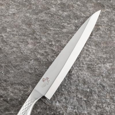 ふるさと納税 関市 <オールステンレス和包丁・食洗機可・一体構造> ■ 関孫六　匠創　刺身(右利き用)210mm ◇ 貝 |  | 01