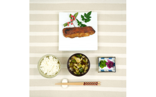 金め鯛 味噌漬 干物 セットA-2＋丸山園の わさび漬＋わさび海苔お得パック 1132 ／ 山長水産