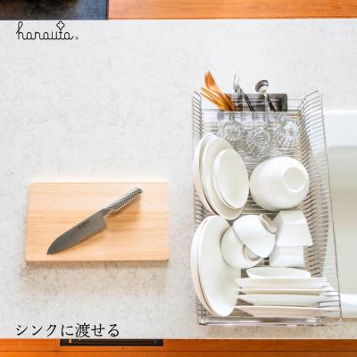 ふるさと納税 三条市 hanauta 水切りラック縦置きロングワイド SR ステンレス 燕三条 キッチン【048S011】 |  | 02