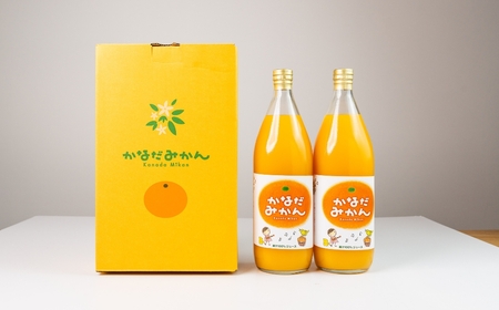 100% みかんジュース 1L × 2本 みかん 渥美半島産