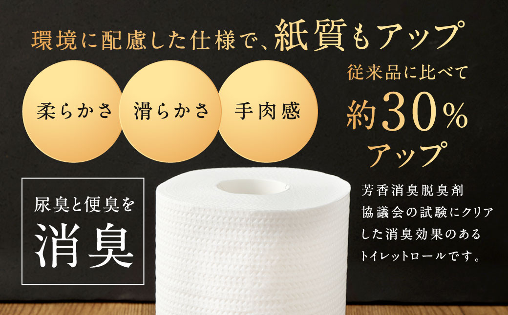 ふんわりやさしいプレミアム 消臭&リラックス 25m ダブル 計96個 (12個x8パック)