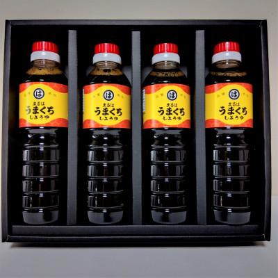 ふるさと納税 大田市 原醤油うまくち醤油(500ml)4本セットF