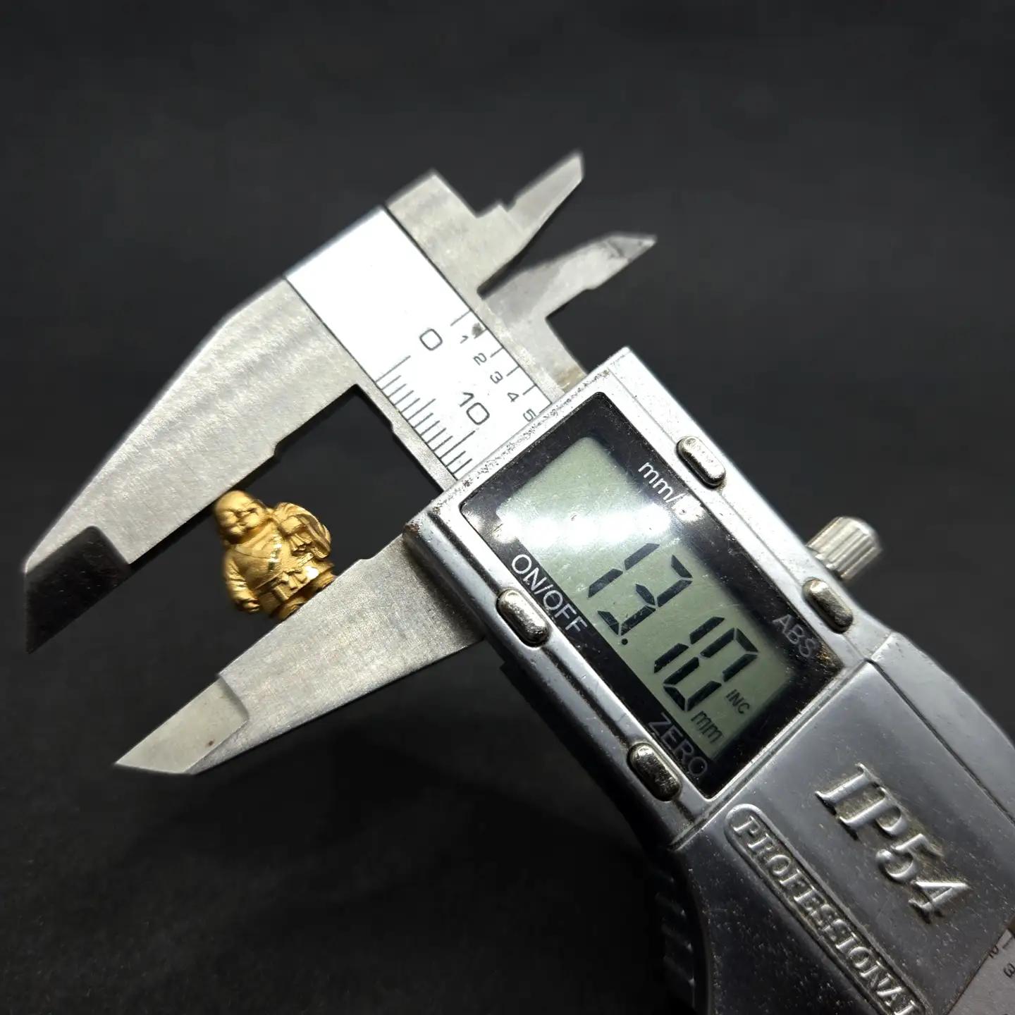 【造幣局ホールマーク入り】【純金】毘沙門天　小 8~9g　【甲斐石和温泉七福神】　252-021