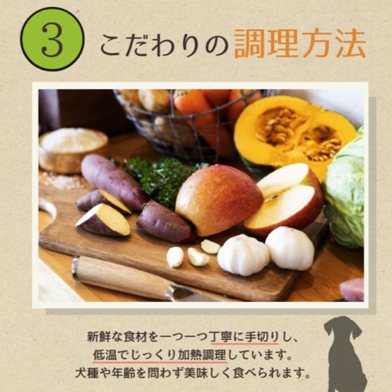 愛犬ごはん【ひとつごはん】とりぽてとオリジナルブレンド500g