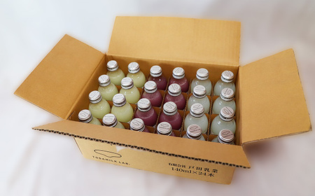 No.585 ホエイのきもち24本セット（プレーン・ゴールデンカボス・ブルーベリー）