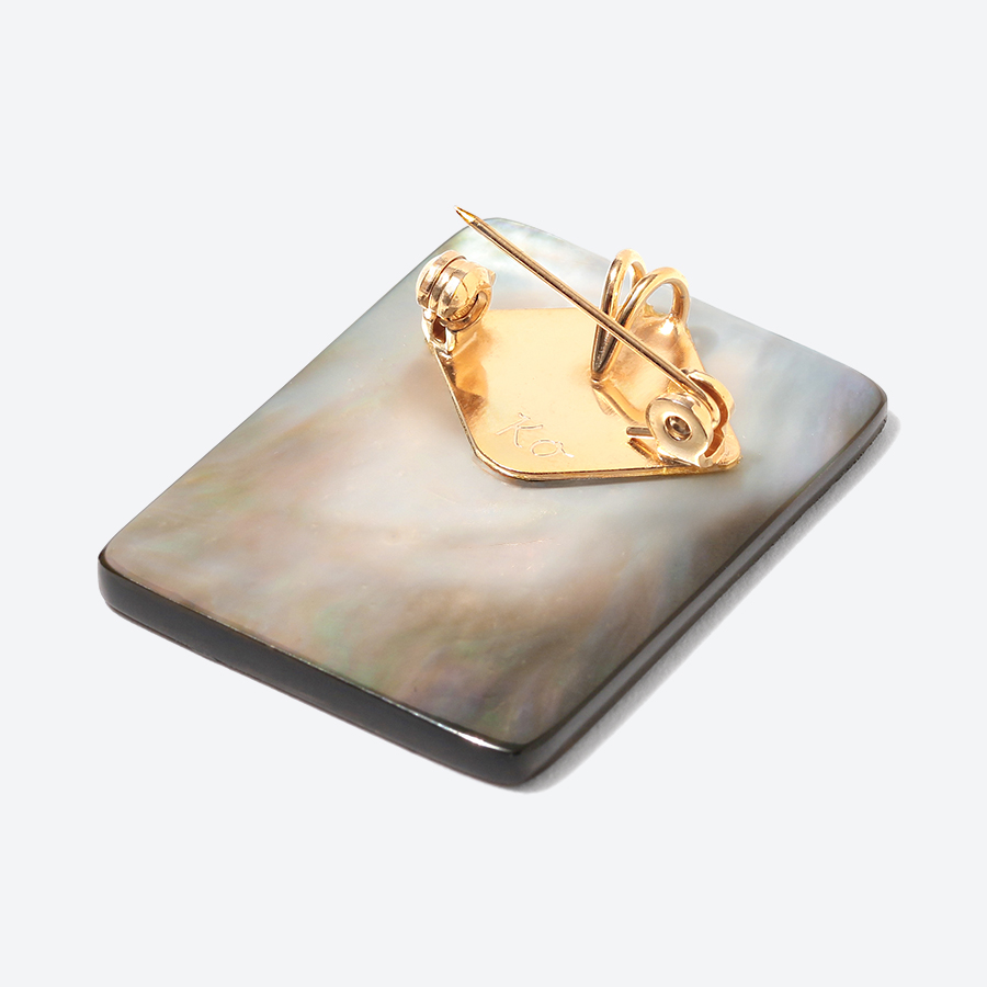 ＜Classic Ko＞Biotope brooch