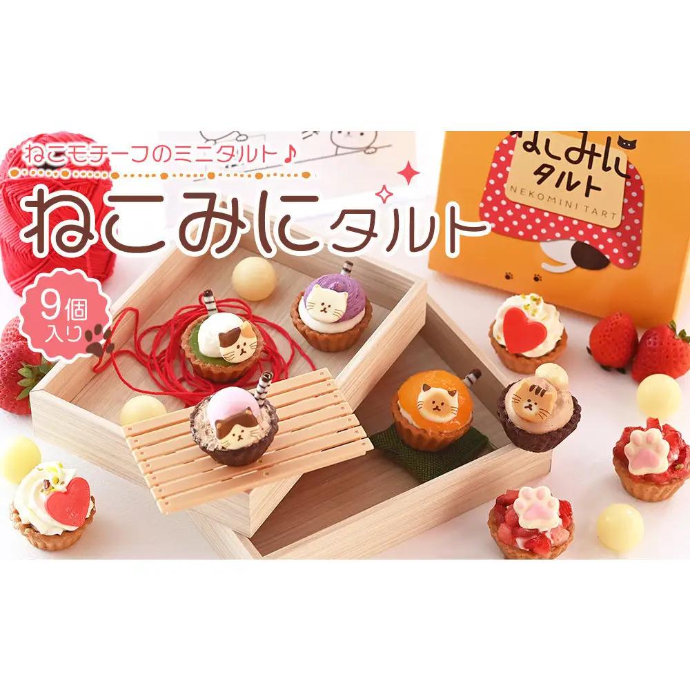 ねこみにタルト　9個入（秋・冬バージョン）