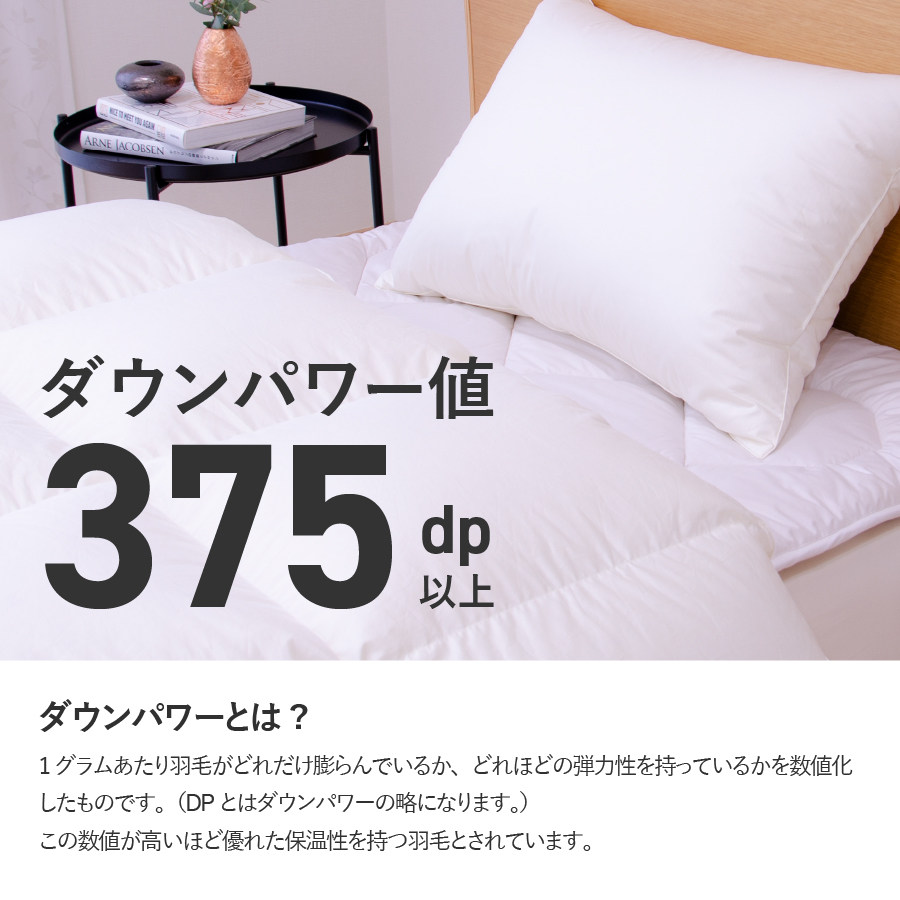 【ダニ忌避率95.9%】さらっと薄手タイプの羽毛布団　ディープブラウン（シングル）