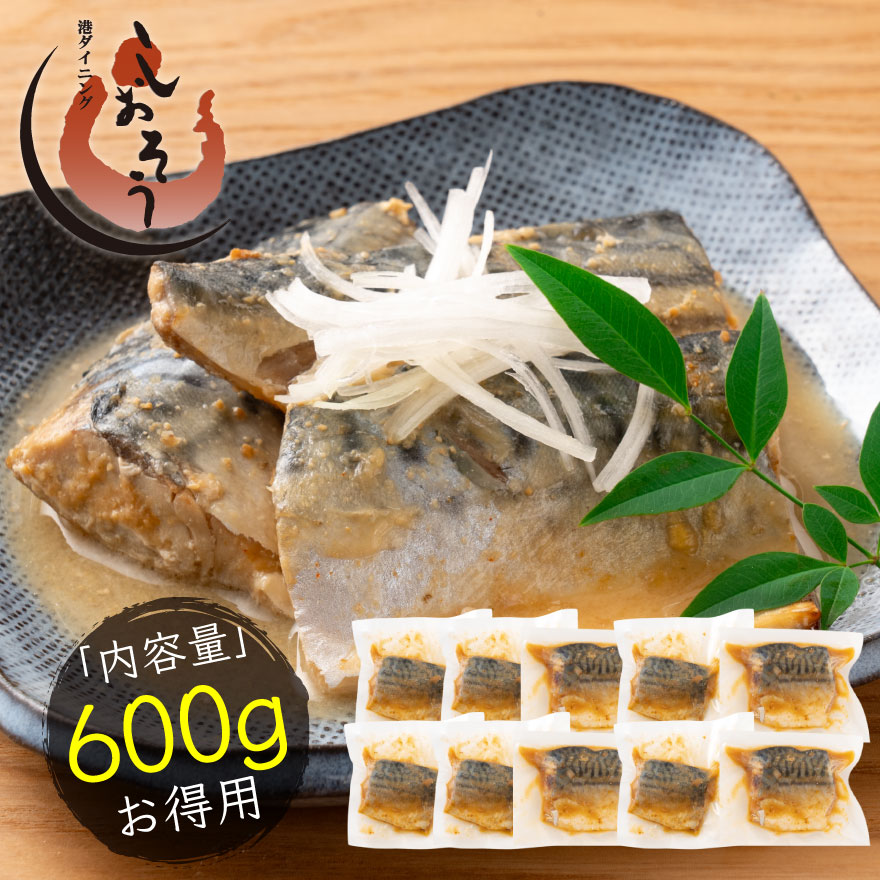 さば 味噌煮 トロさば サバ 鯖 10枚入り [053-a070]【敦賀市ふるさと納税】
