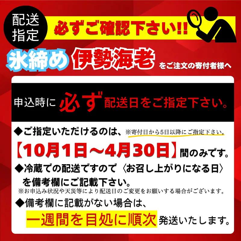 【伊勢海老】 氷締め伊勢海老 1kg以上