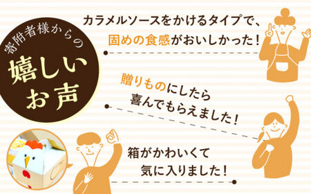 【全3回定期便】【卵が濃い！】たまごやさんのぷるプリン (濃厚仕立て) 6個入/回【ぷるたま工房】[QBB002]
