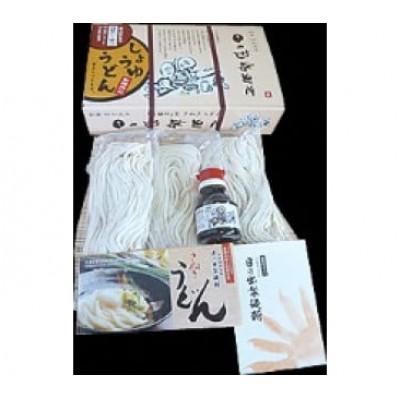 ふるさと納税 香川県 日の出製麺所「しょうゆうどん・かけうどん」うどんセット |  | 01