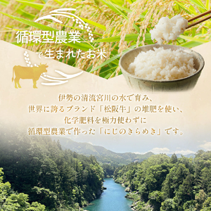 【選べる発送月】【10月発送】令和7年産新米 特別栽培米 循環型農業で作った「にじのきらめき」10kg (5kg×2) 米 コメ こめ 特別栽培 先行 先行予約 精米 白米 人気 おすすめ 5kg 三