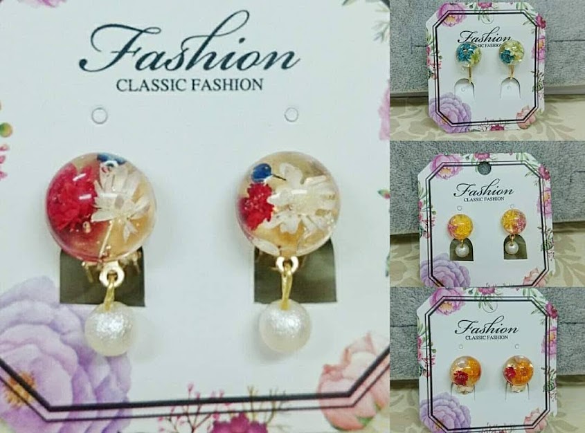 新宿フラワークラフト体験工房 レジンアクセサリー作り
