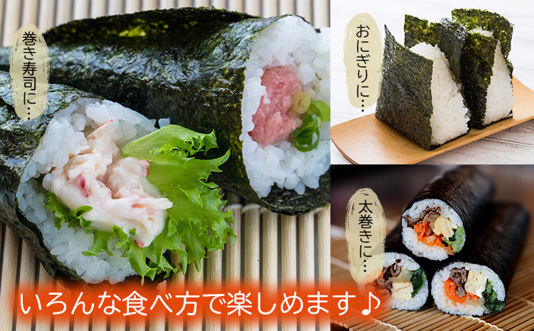 有明海産 焼き海苔 10枚×10P 株式会社羽根《60日以内に出荷予定(土日祝除く)》 焼きのり 乾のり のり 海苔 有明海苔---sn_hnyknori_60d_22_12000_10p---
