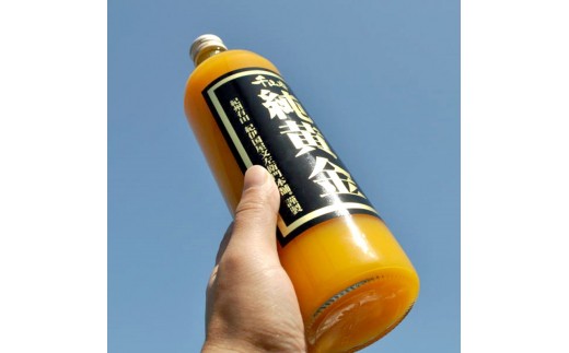 
純黄金 900ml×2本 化粧箱入 和歌山みかんジュース 無添加ストレート果汁 /紀伊国屋文左衛門本舗【sgtb001】
