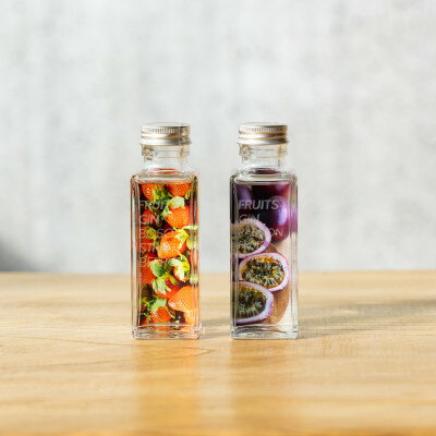 【ふるさと納税】フルーツジン 房総いちご/パッションフルーツ　100ml 各1本【1696785】