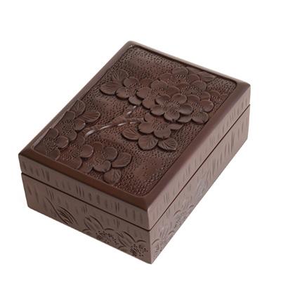 ふるさと納税 長野県 軽井沢彫　小箱　桜　　長野県伝統工芸品
