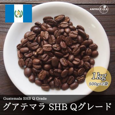 ふるさと納税 尼崎市 コーヒー豆 スペシャリティ Qグレード認証豆 グアテマラ SHB 中深煎り 1kg(500g×2) |  | 01