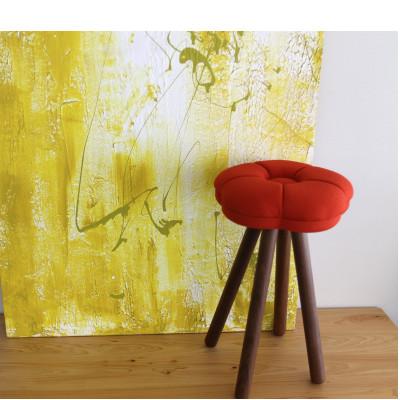 ふるさと納税 大川市 monaca stool:tsubaki【レンガ/ウォールナット/高さ45cm】 |  | 01