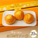 【ふるさと納税】【TVで紹介！】 お山のマドレーヌ 20個入り [オーイング・K 宮城県 南三陸町 30bb0003] お菓子 マドレーヌ 洋菓子 焼き菓子 おかし おやつ スイーツ デザート 焼菓子 手土産 個包装