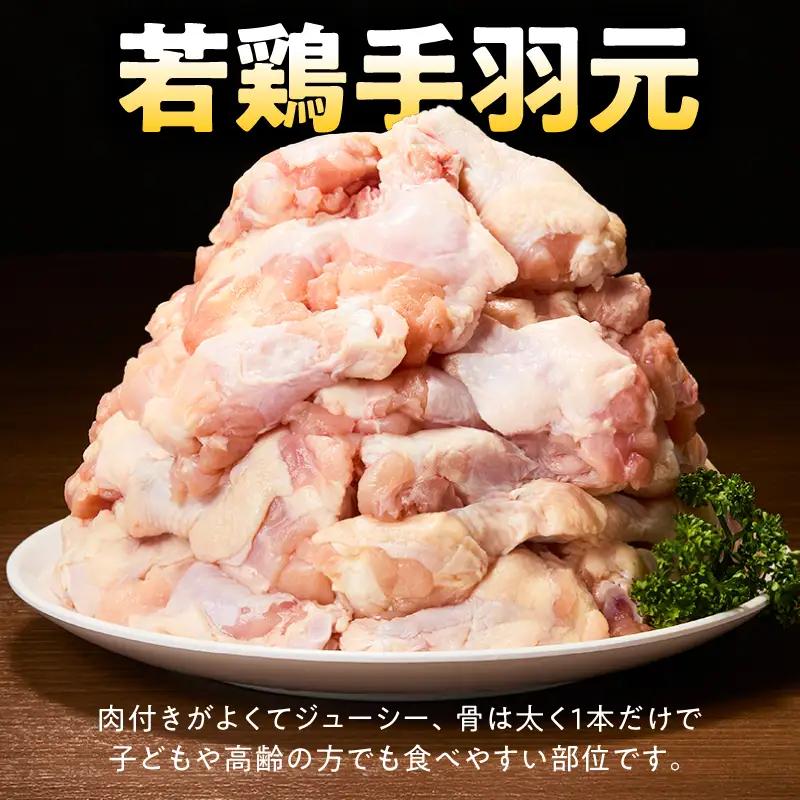 鹿児島県産 若鶏 手羽元 4.8kg セット KN165-005-01 肉 鶏肉 冷凍
