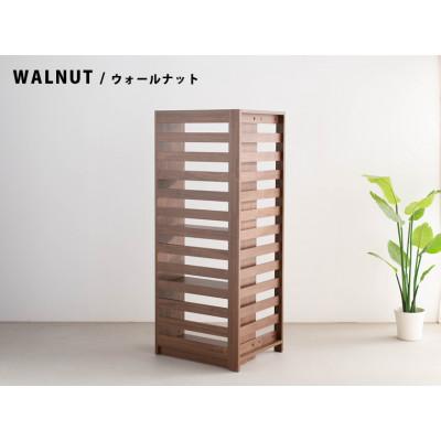 ふるさと納税 大川市 エルブロック パーティションシェルフHb ウォールナット ハイタイプ(幅66 奥行29 高さ160) |  | 01