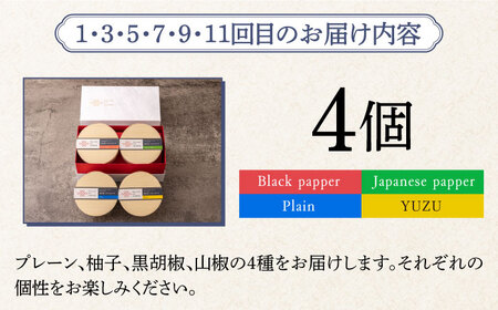 【交互にお届け！全12回定期便】奈良漬クリームチーズ 4種 × 奈良漬「琥珀神(こはくかんさ)」4種 1.19kg《築上町》【奈良漬さろん安部 / SALON DE AMBRE】奈良漬け チーズ[AB