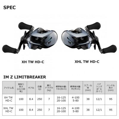 ふるさと納税 東久留米市 【釣具のダイワ】のベイトリール　IMZ リミットブレイカー XH TW HD-C(右ハンドル) |  | 03