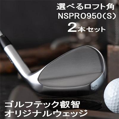ふるさと納税 市川町 叡智オリジナルウェッジ2本セット(NSPRO950(S)) 088BD03N