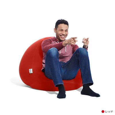 【カラーが選べる】 Yogibo Drop（ヨギボー ドロップ） 39-E 会津坂下町ヨギボー yogibo クッション 椅子 ビーズソファ ソファ ビーズクッション ローソファ インテリア 家具 ※