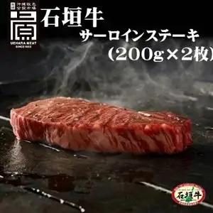 石垣牛 サーロインステーキ 400g（約200g×2） （AG017）