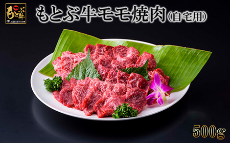 もとぶ牛モモ焼肉(自宅用)500g 牛肉 