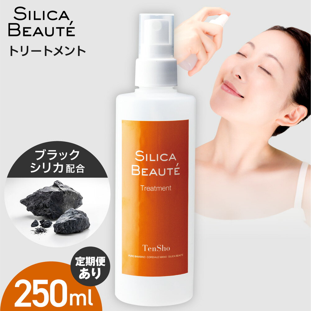 【ふるさと納税】 シリカボーテ トリートメント 【 選べる お届け回数 】 定期便 単品 3回 6回 12回 250mL ブラックシリカ スキンケア 化粧水 ミスト フェイスケア スカルプケア ヘアケア ボディケア リフレッシュ 保湿 火照り 乾燥 美容 北海道 札幌市