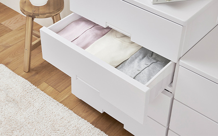 Fits 暮らしに寄り添う フィッツチェスト 6505 ホワイト F25R-053