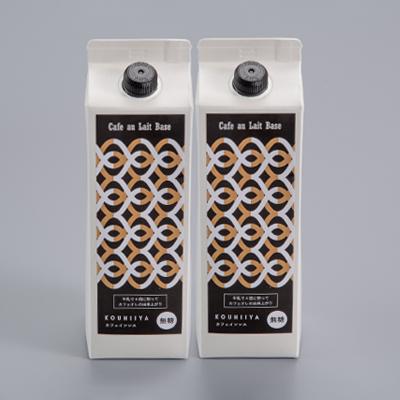 ふるさと納税 大牟田市 デカフェベース　無糖　1000ml×2本　カフェインレス　希釈用　大人気のカフェオレの素 |  | 01