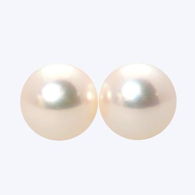 ふるさと納税 長崎市 あこや真珠(約7.5mm珠)ピアス/K18イエローゴールド |  | 01