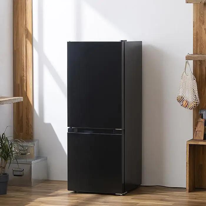 冷凍冷蔵庫 133L アイリスオーヤマ 幅47 IRSD-13A-B ブラック ｜ 冷蔵庫 新生活 ひとり暮らし 